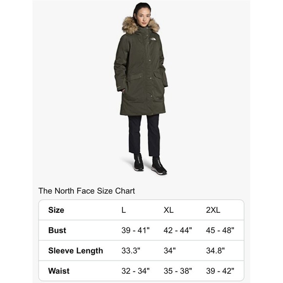 The North Face New Defdown Parka Women's XL FUTURELIGHT Winter Down Jacket Green - Picture 5 of 10